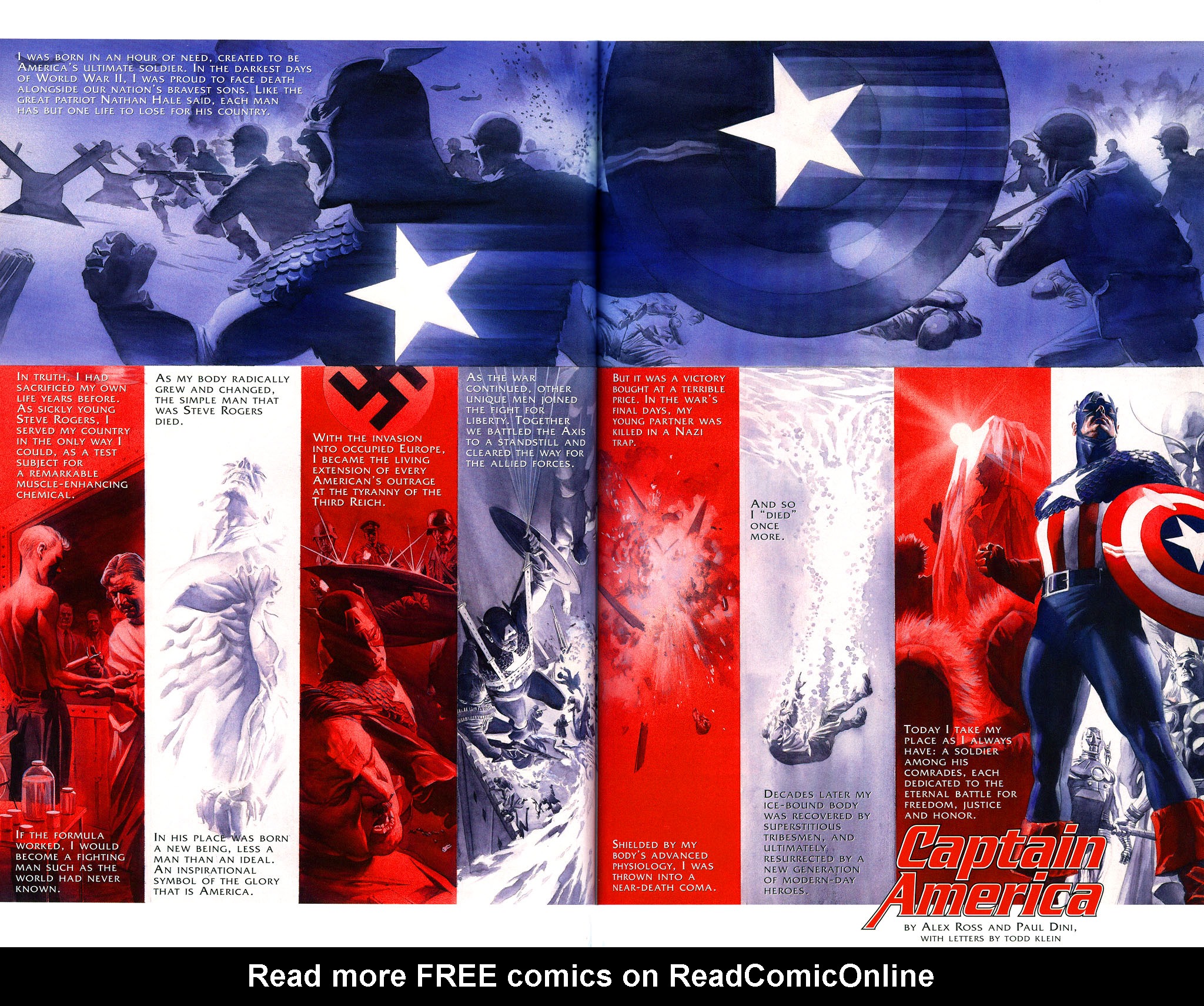Read online Captain America: Red, White & Blue comic -  Issue # TPB - 6