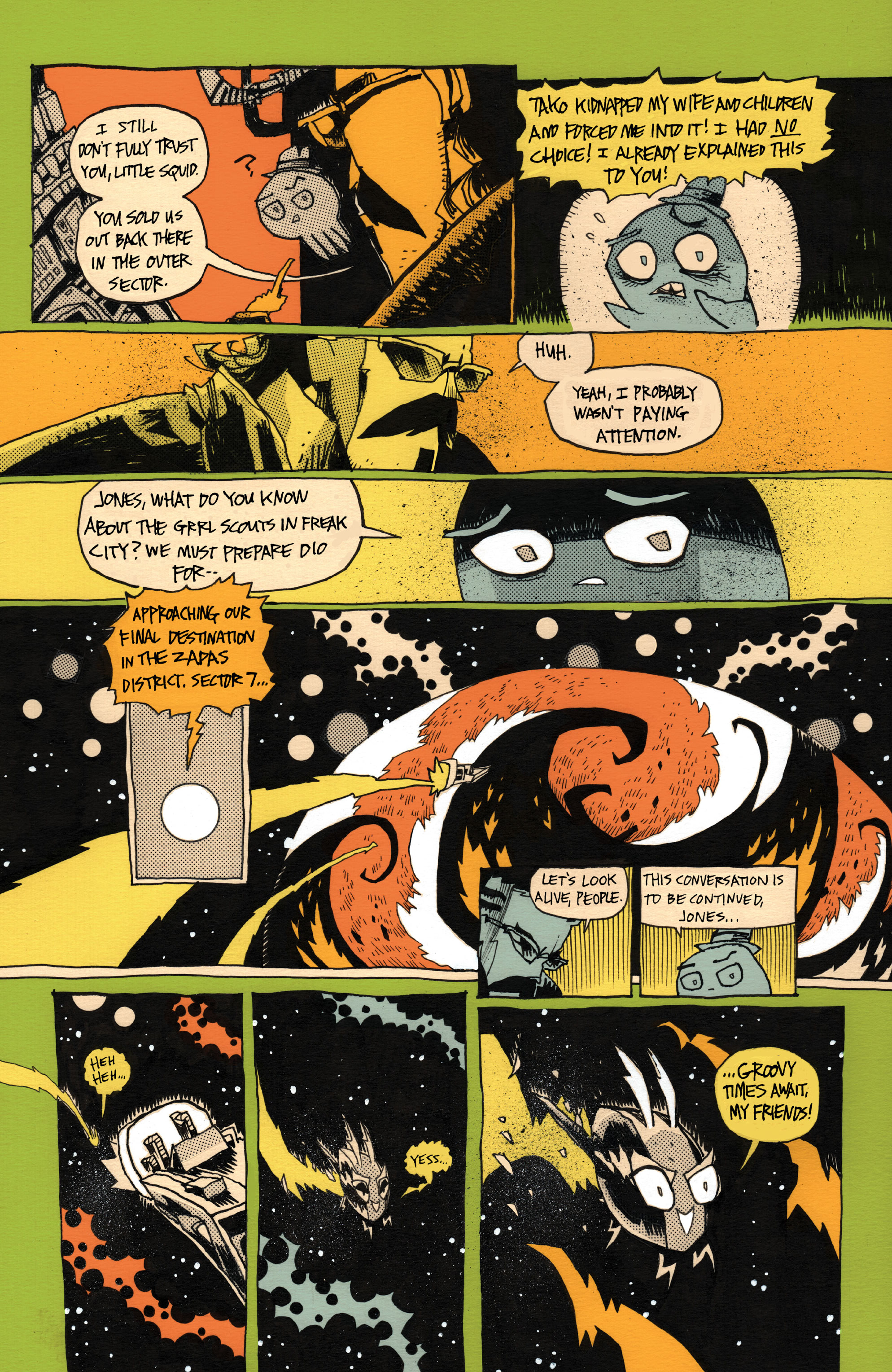 Read online Grrl Scouts: Stone Ghost comic -  Issue #6 - 6