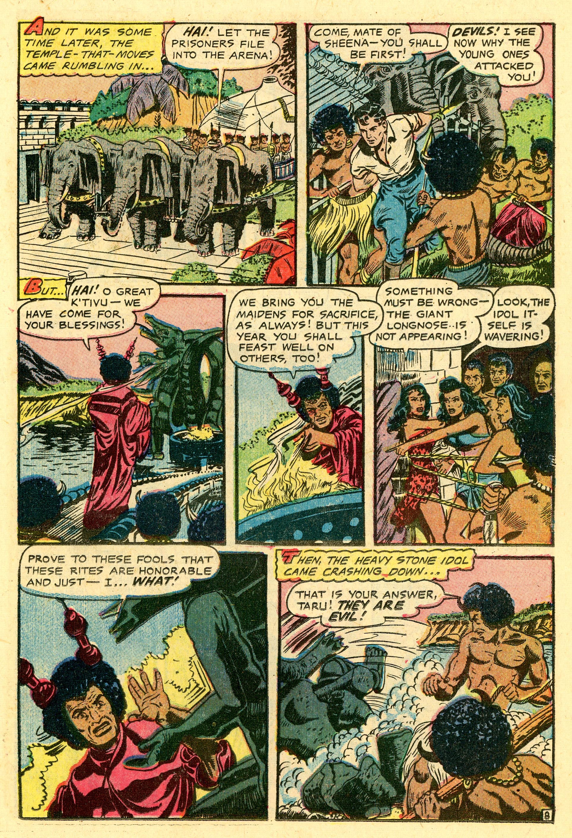 Read online Sheena, Queen of the Jungle (1942) comic -  Issue #17 - 11