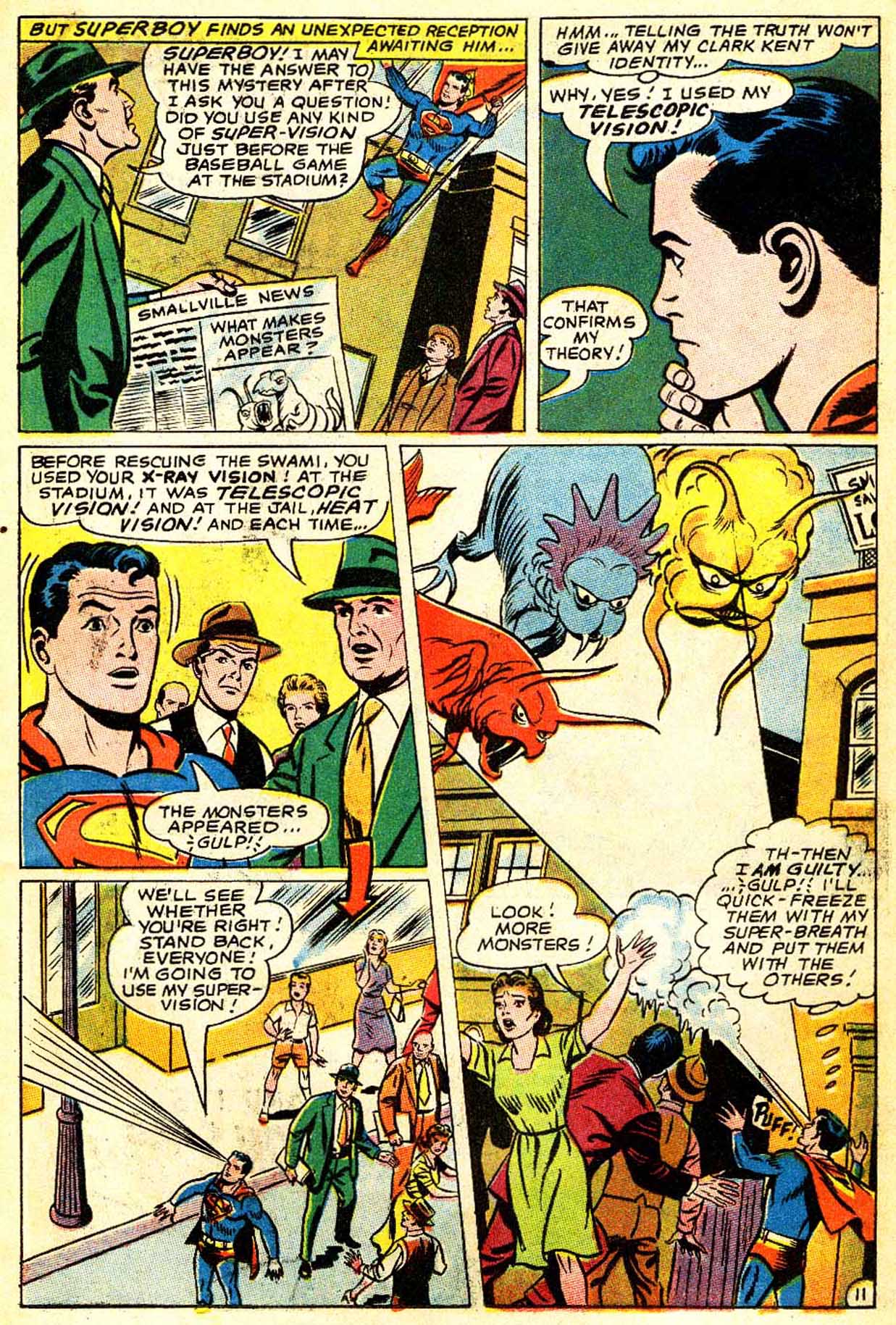 Read online Superboy (1949) comic -  Issue #139 - 12