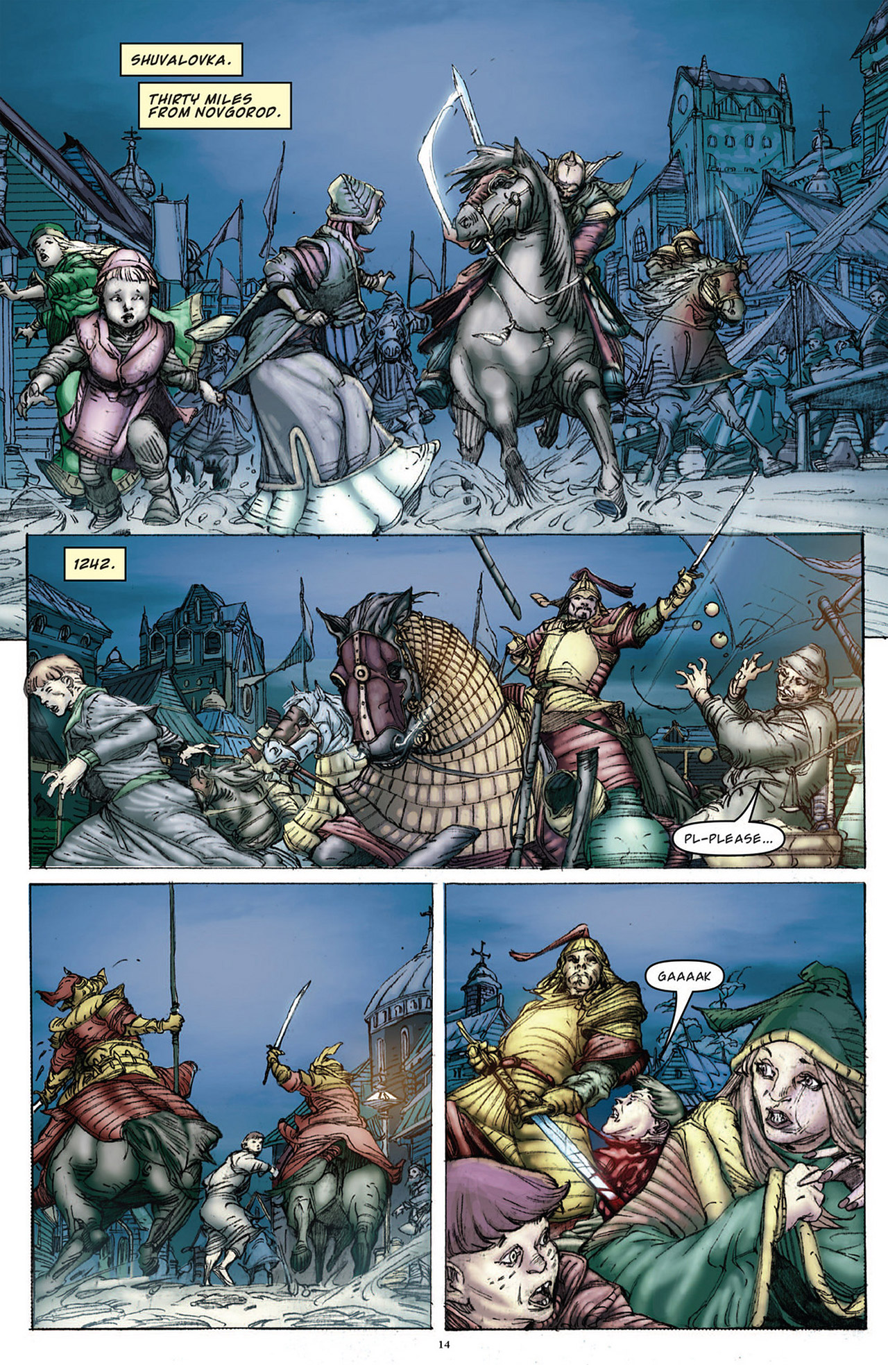 Read online Nevsky: A Hero of the People comic -  Issue # TPB - 14