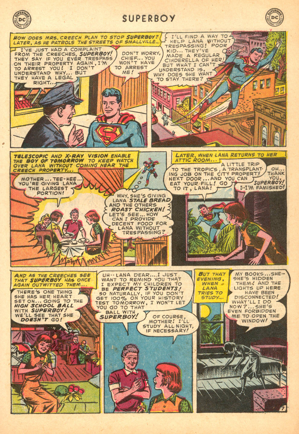 Read online Superboy (1949) comic -  Issue #25 - 34