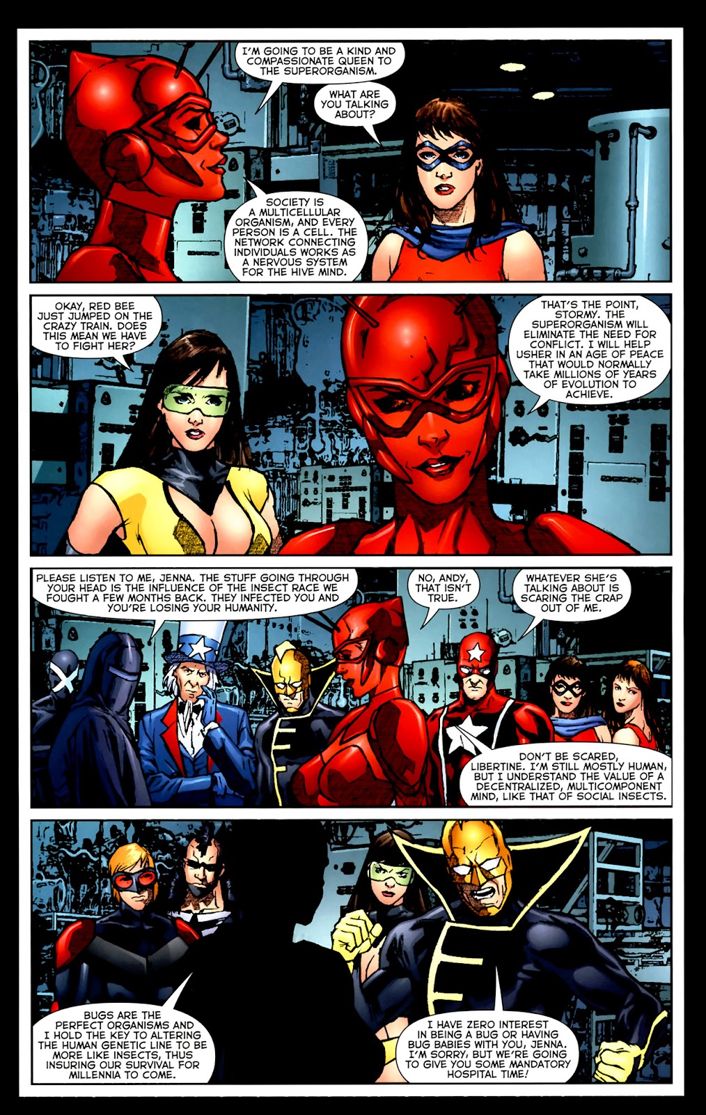 Uncle Sam and the Freedom Fighters (2007) issue 4 - Page 19