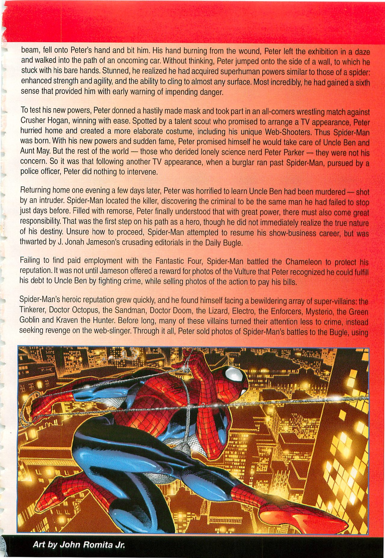 Read online Spider-Man 3: The Black comic -  Issue # Full - 37