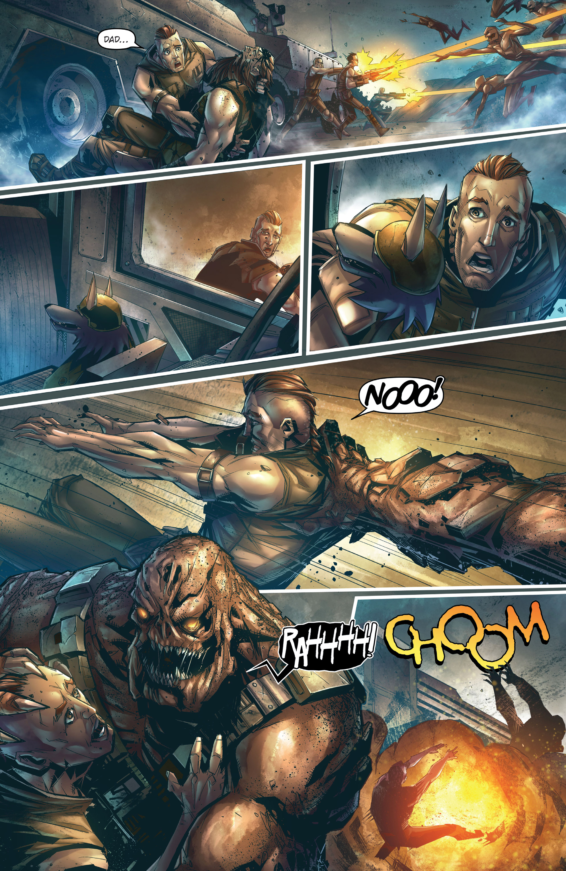 Read online Gears of War: Hivebusters comic -  Issue #4 - 14