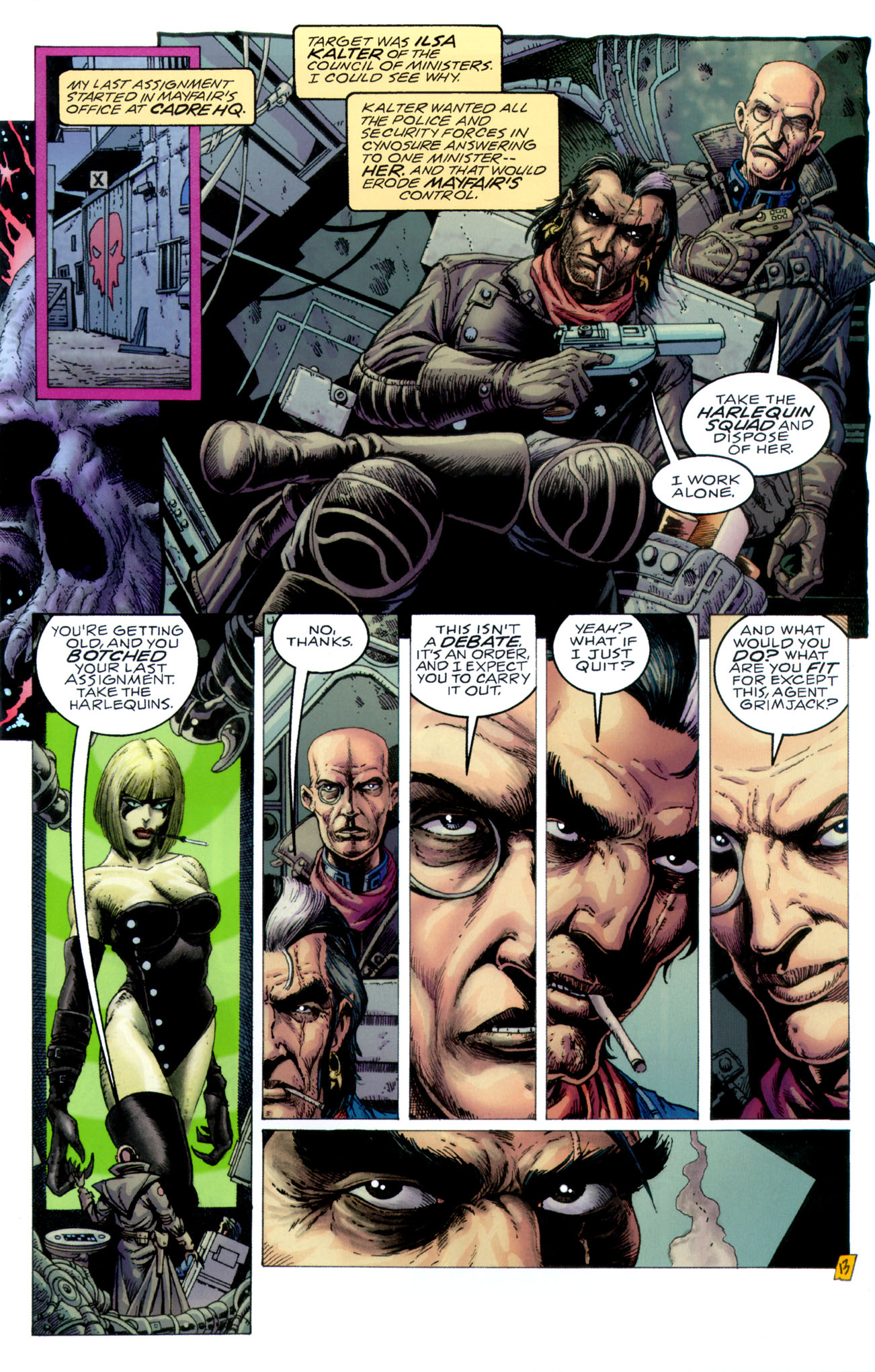 Read online Grimjack: Killer Instinct comic -  Issue #1 - 15