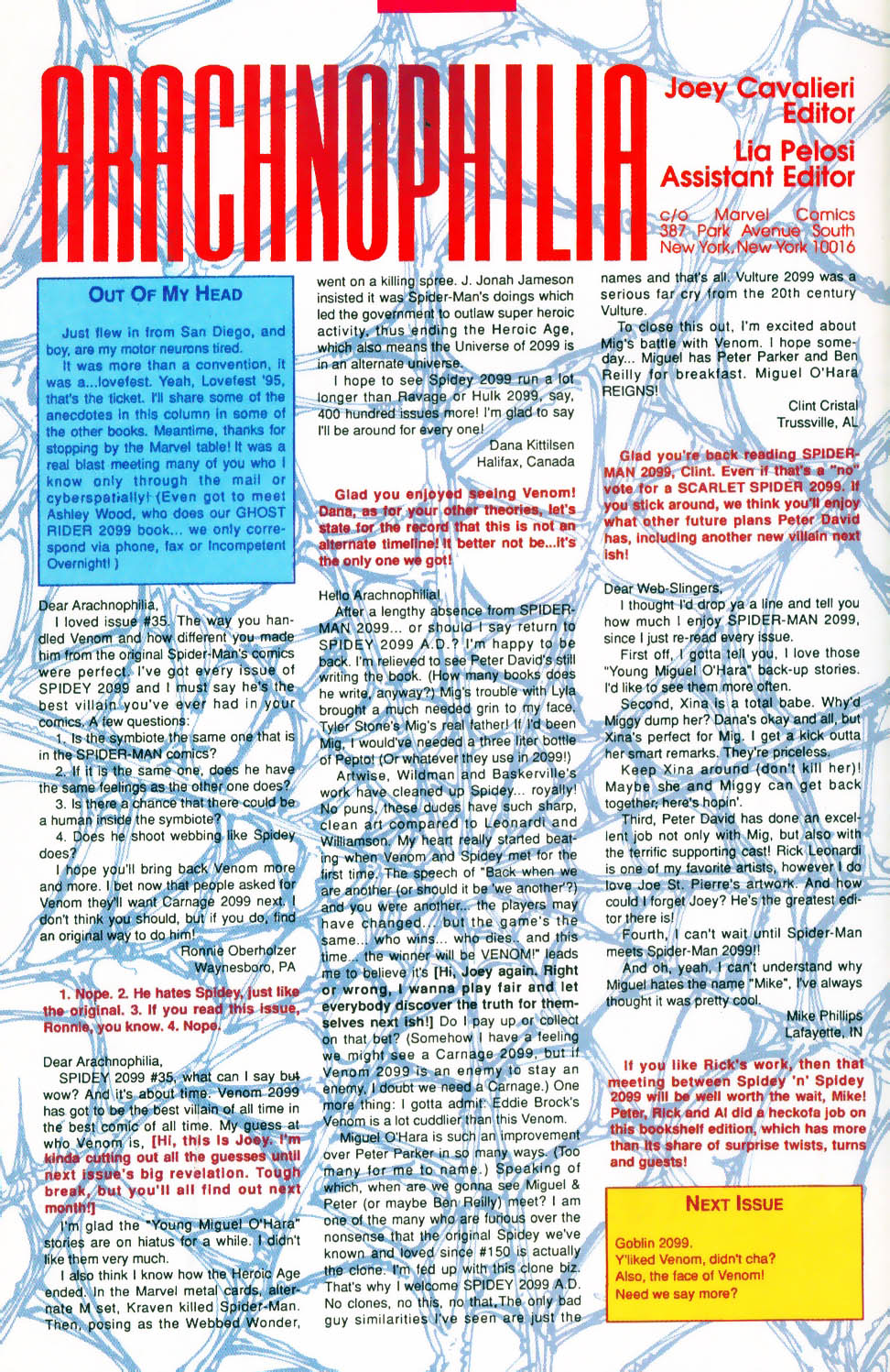 Read online Spider-Man 2099 (1992) comic -  Issue #38 - 25
