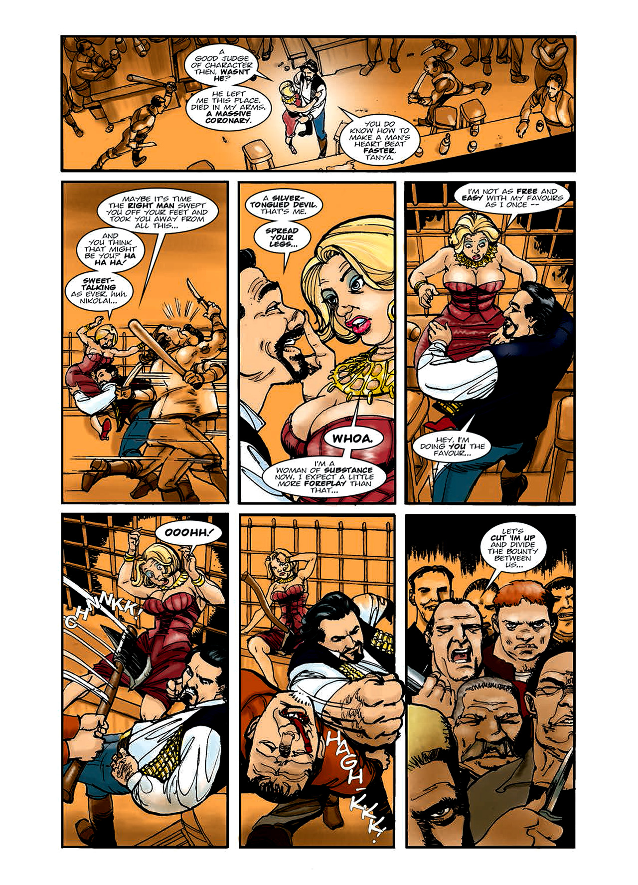 Read online Nikolai Dante comic -  Issue # TPB 6 - 12