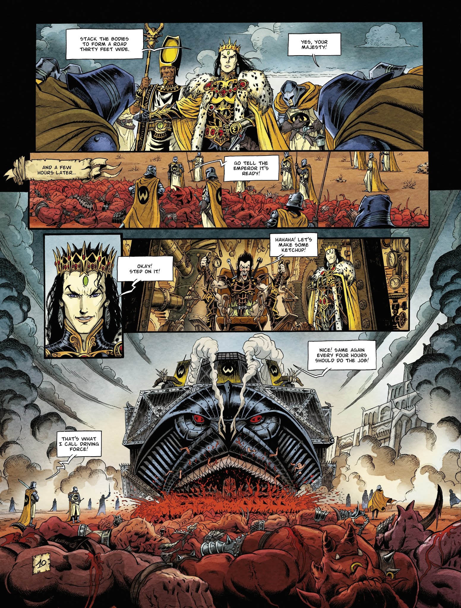 Read online The Black Moon Chronicles comic -  Issue #16 - 12