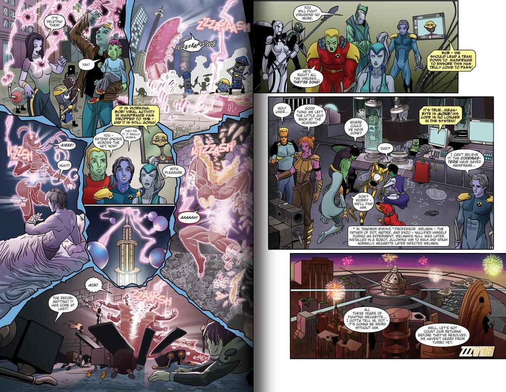 Read online ReBoot: Paradigms Lost comic -  Issue # Full - 11