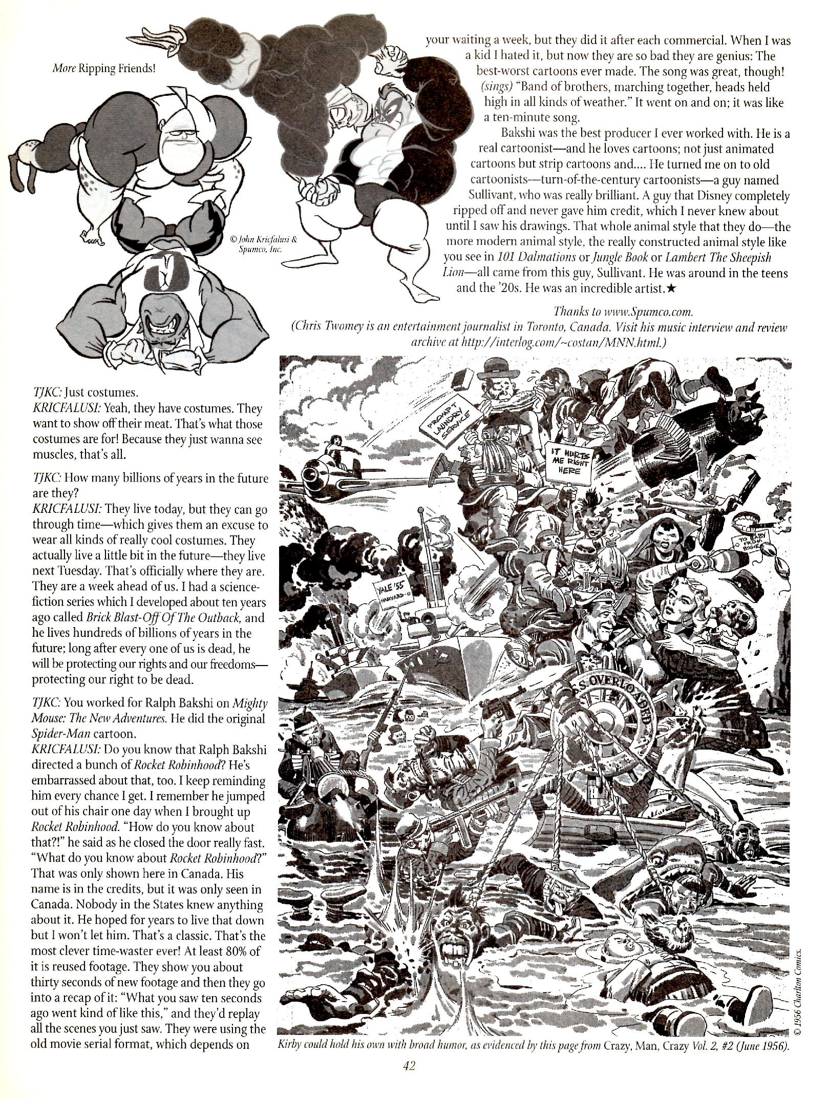 Read online The Jack Kirby Collector comic -  Issue #28 - 40