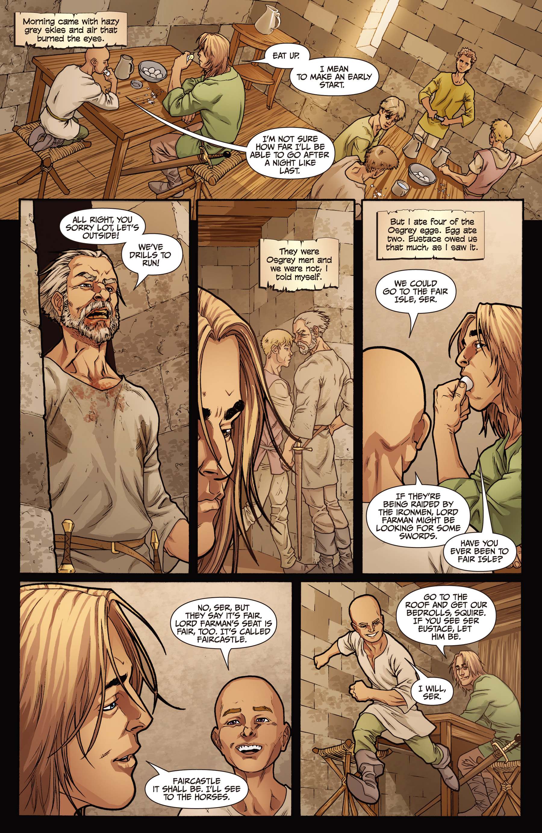 Read online The Sworn Sword: The Graphic Novel comic -  Issue # Full - 112