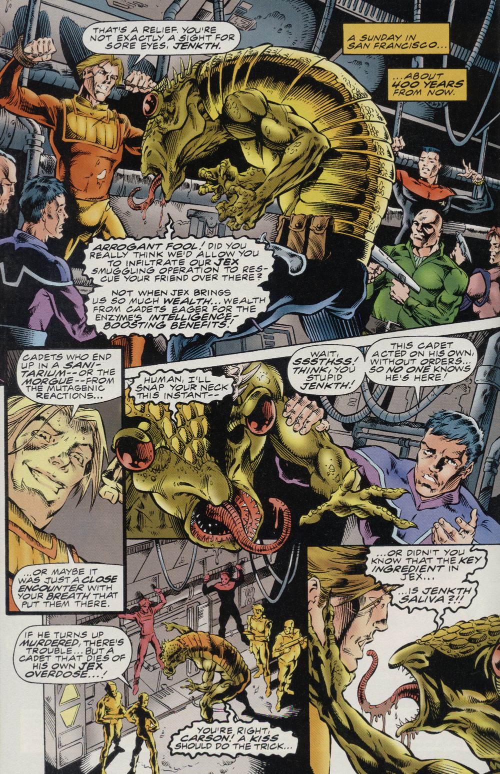 Read online Star Trek: Starfleet Academy (1996) comic -  Issue #1 - 3