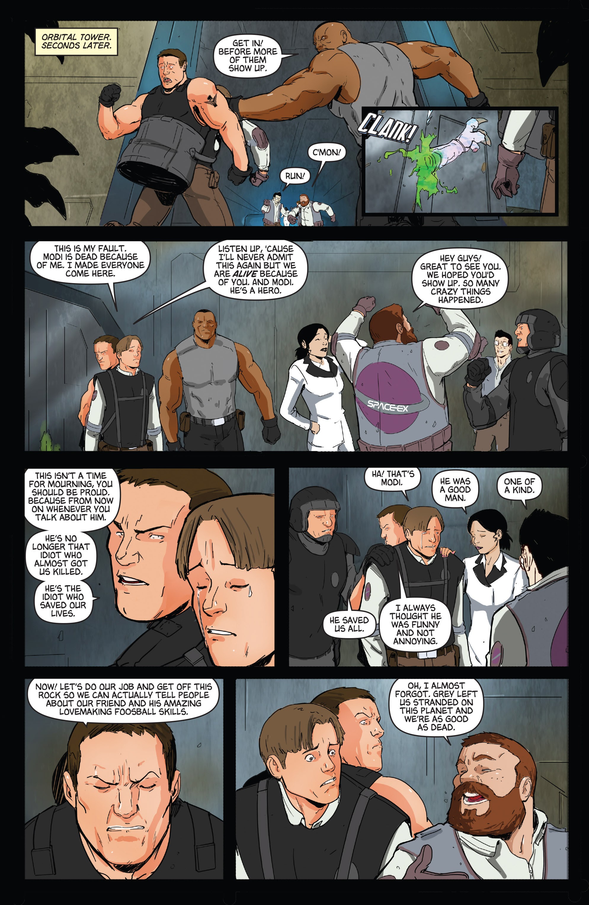 Read online Aliens vs. Parker comic -  Issue # _TPB - 82