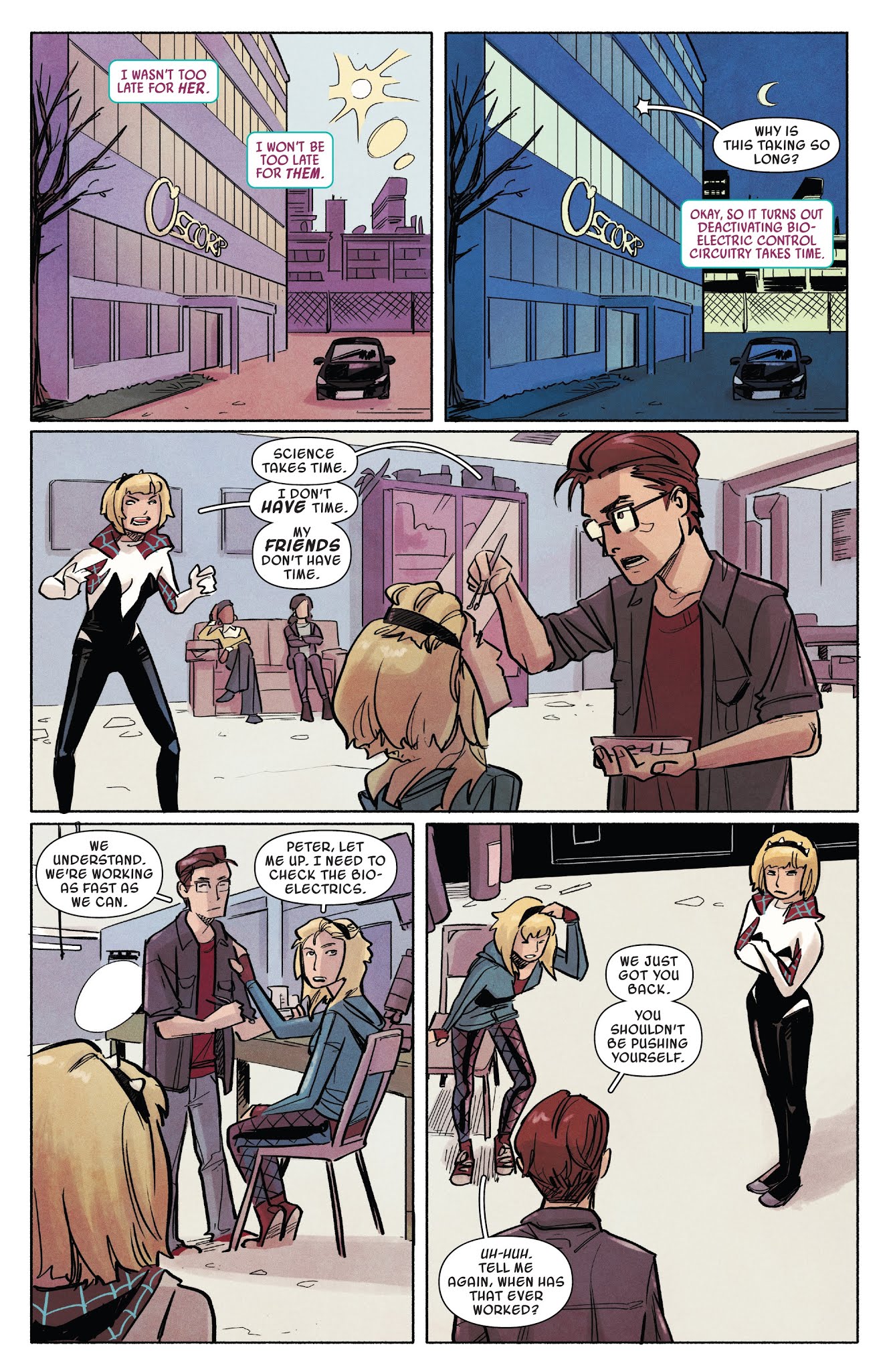 Read online Spider-Gwen: Ghost-Spider comic -  Issue #3 - 19