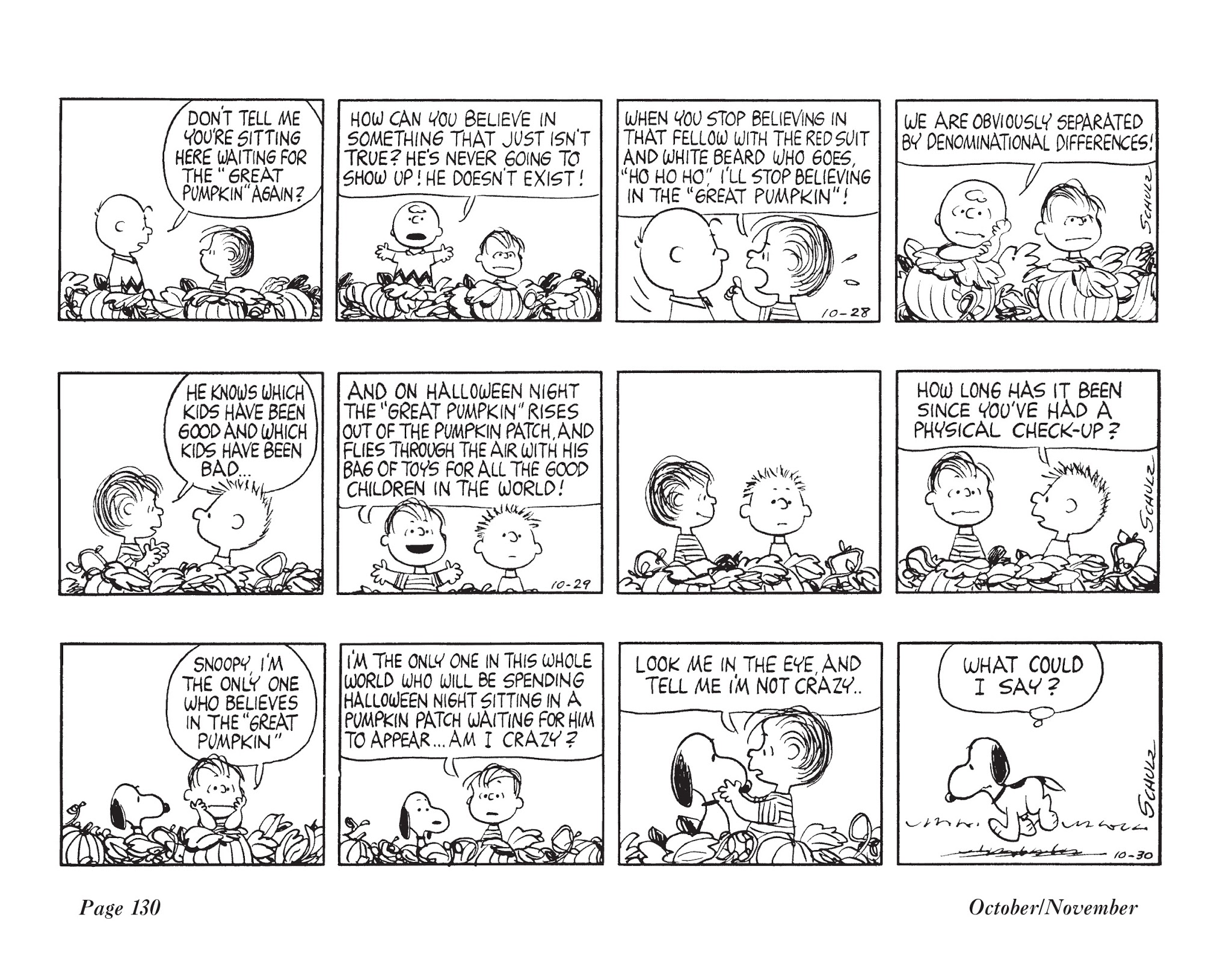 Read online The Complete Peanuts comic -  Issue # TPB 7 - 141