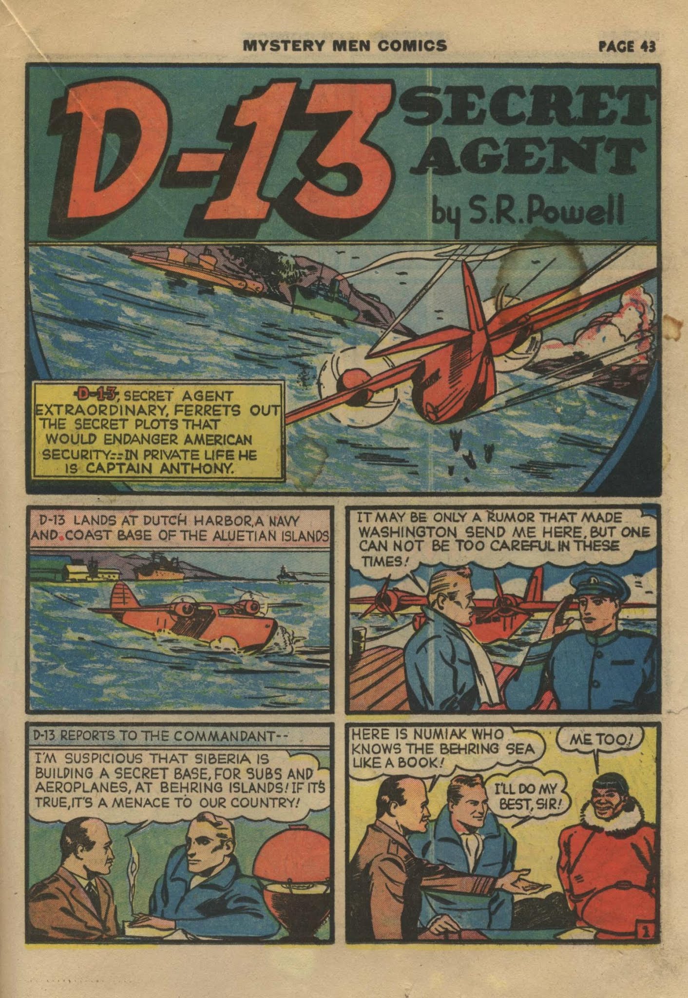 Read online Mystery Men Comics comic -  Issue #15 - 45