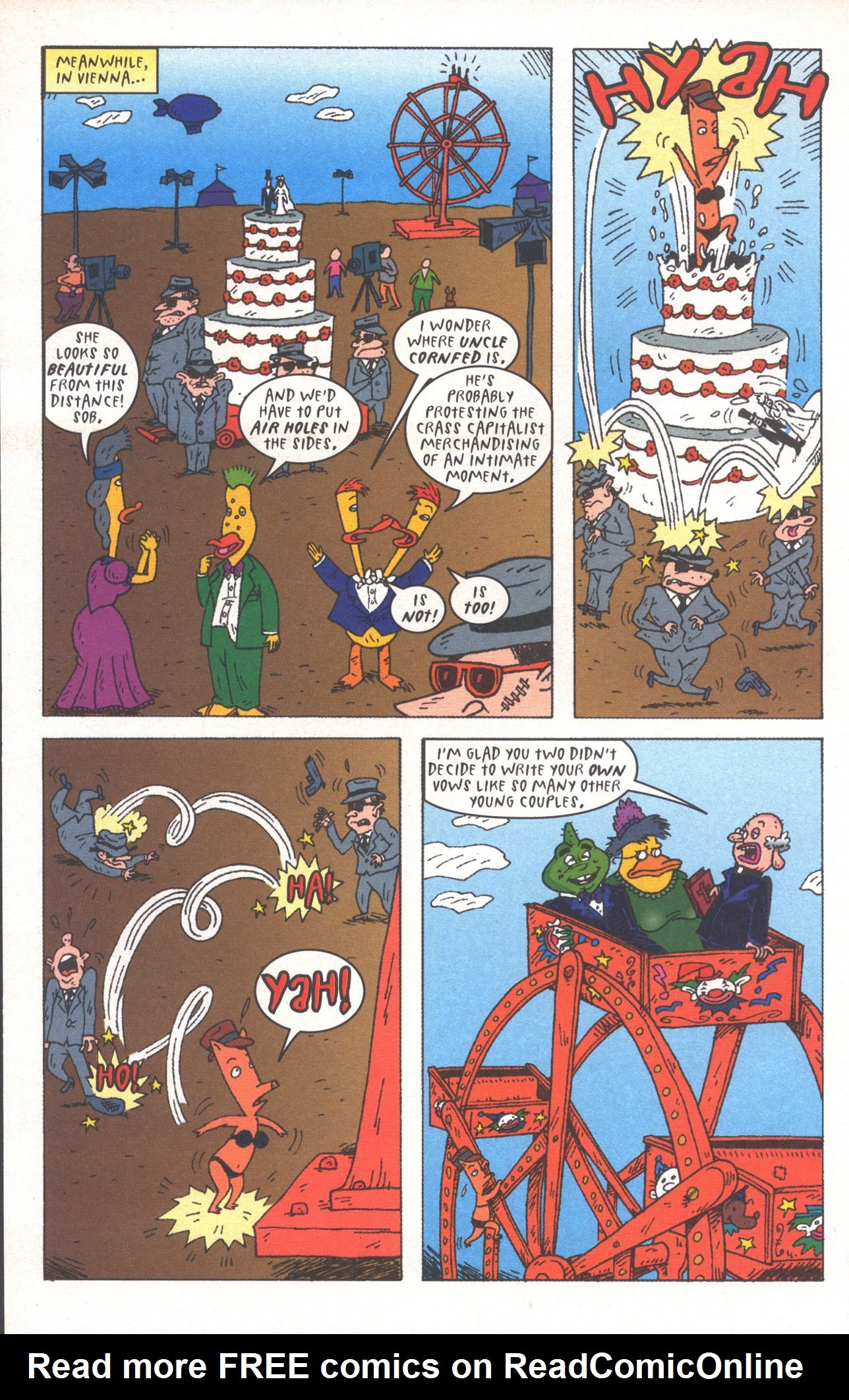 Read online Duckman : The Mob Frog Saga comic -  Issue #3 - 17