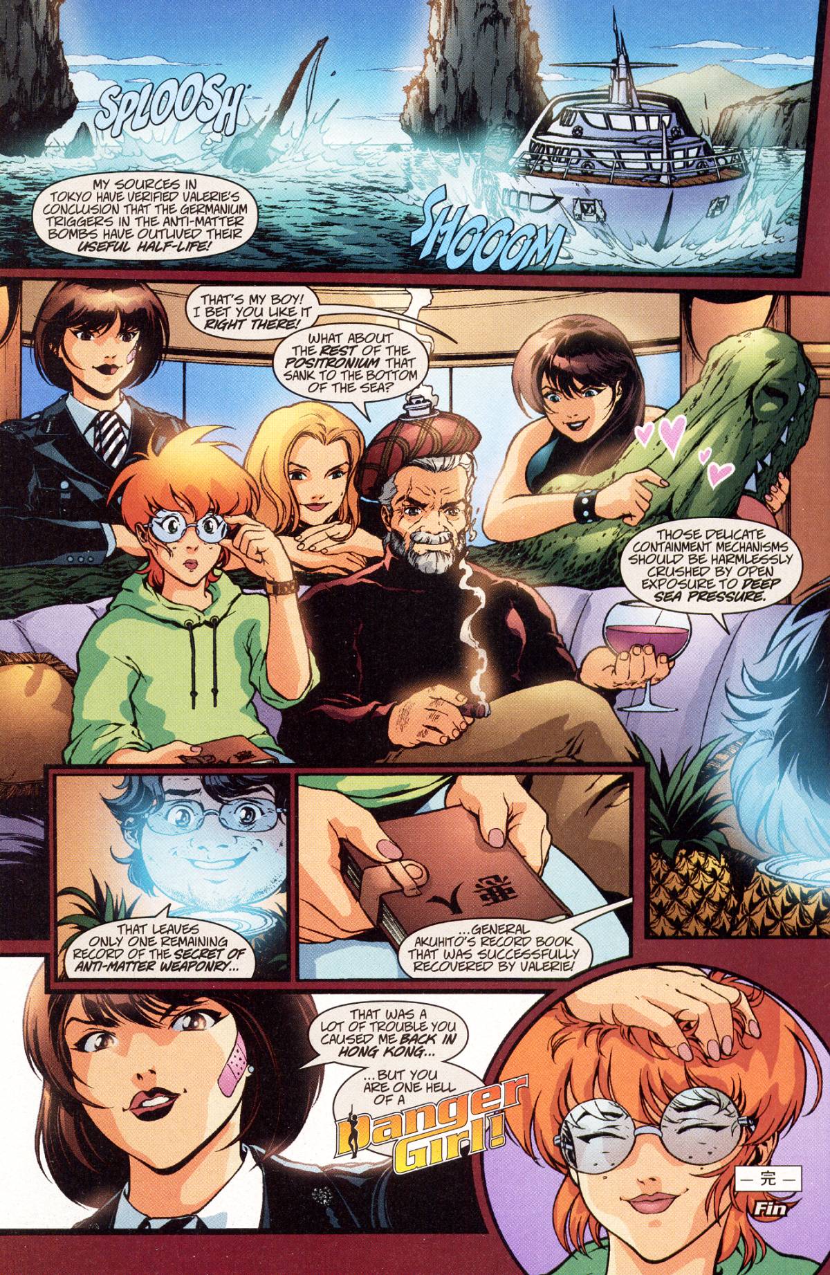 Read online Danger Girl Kamikaze comic -  Issue #2 - 23