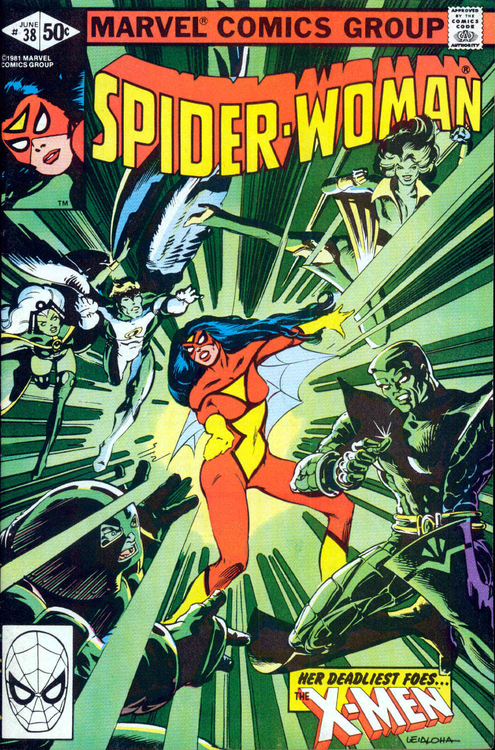 Read online Spider-Woman (1978) comic -  Issue #38 - 1