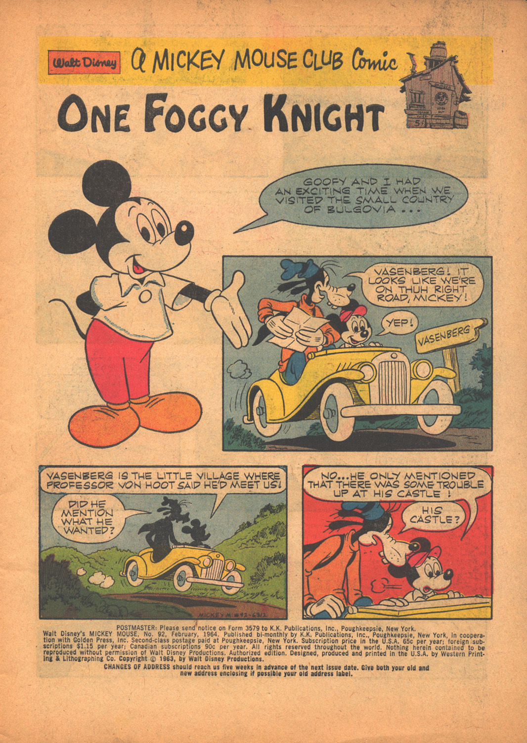 Read online Walt Disney's Mickey Mouse comic -  Issue #92 - 3