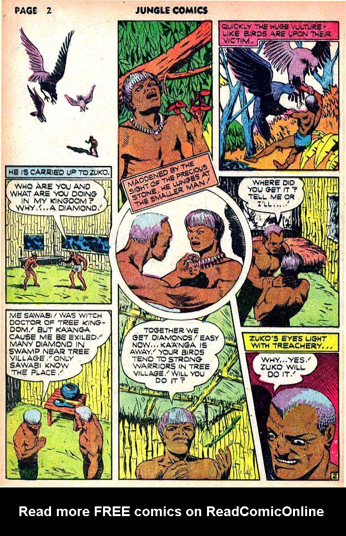 Read online Jungle Comics comic -  Issue #22 - 4