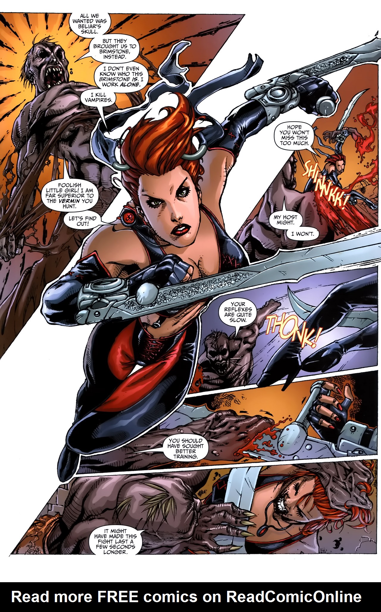 Read online BloodRayne: Prime Cuts comic -  Issue #3 - 6