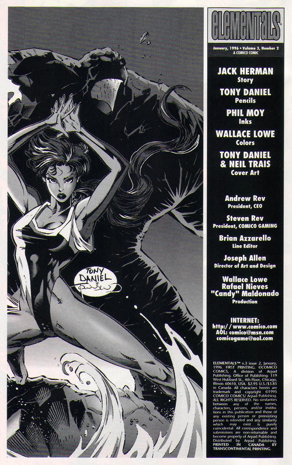 Read online Elementals (1995) comic -  Issue #2 - 2