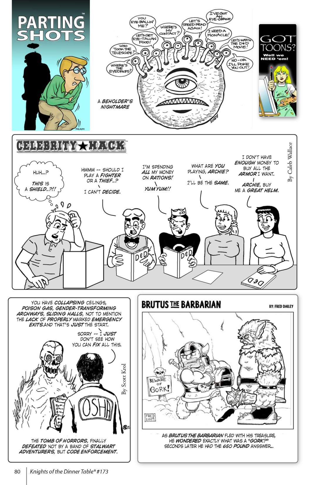 Read online Knights of the Dinner Table comic -  Issue #173 - 98