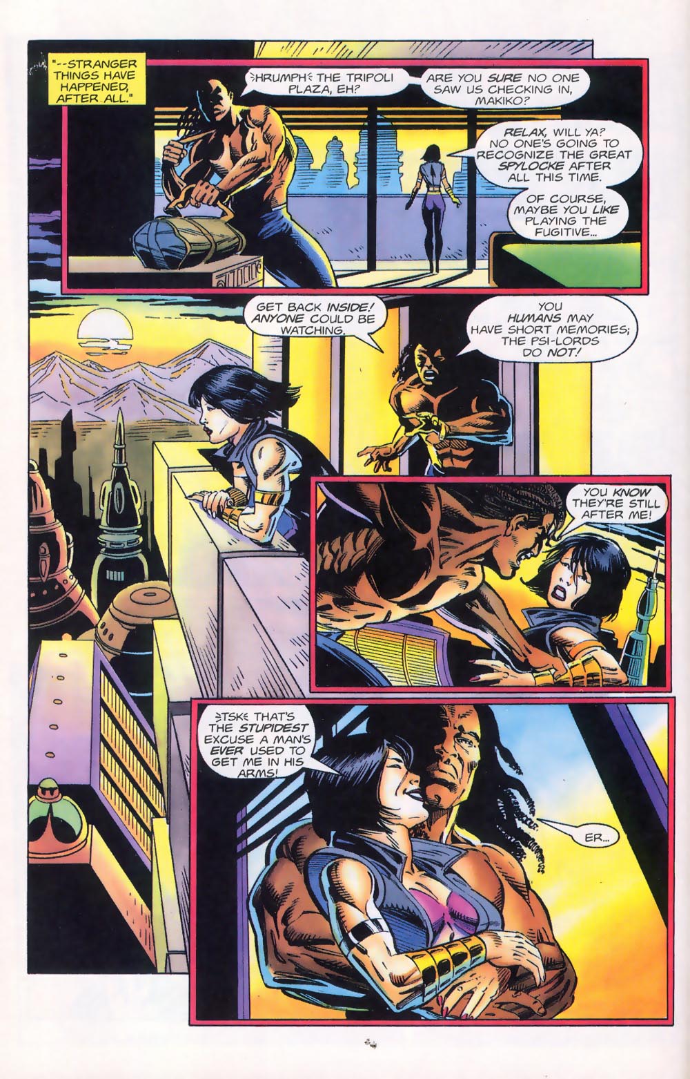 Read online Rai (1992) comic -  Issue #30 - 8