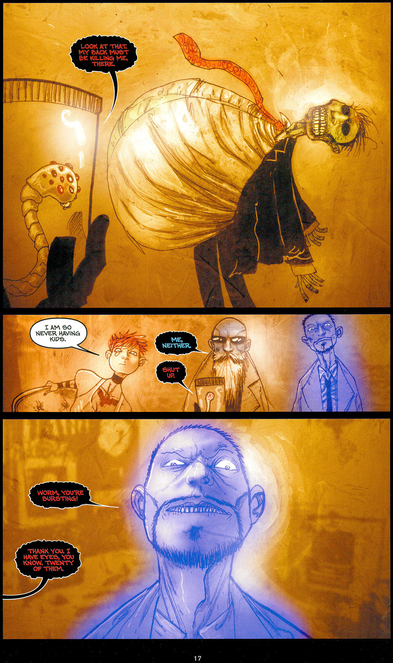 Read online Wormwood: Gentleman Corpse comic -  Issue #3 - 20