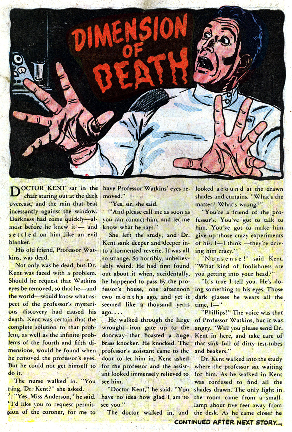 Read online Mystic (1951) comic -  Issue #3 - 10