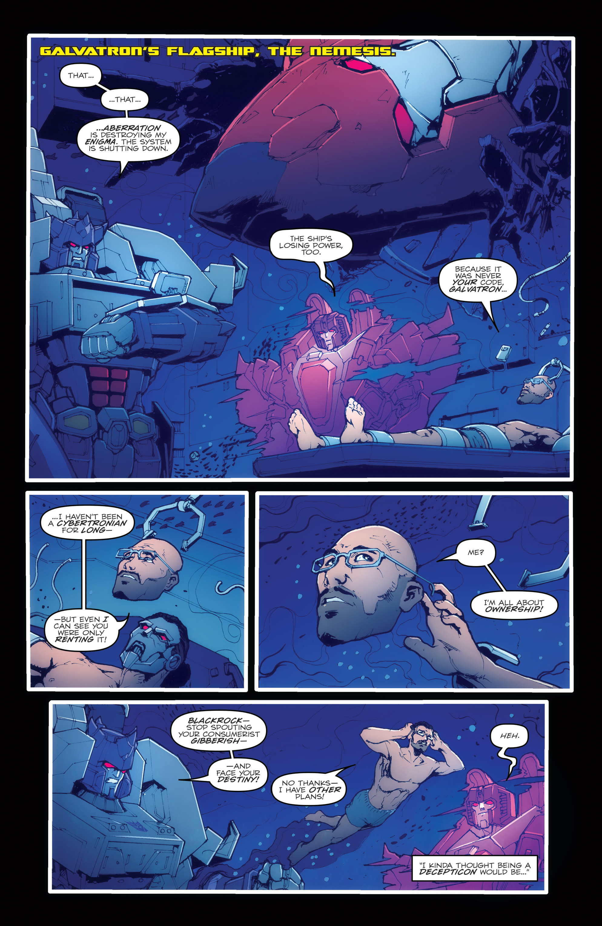Read online The Transformers (2014) comic -  Issue #54 - 11