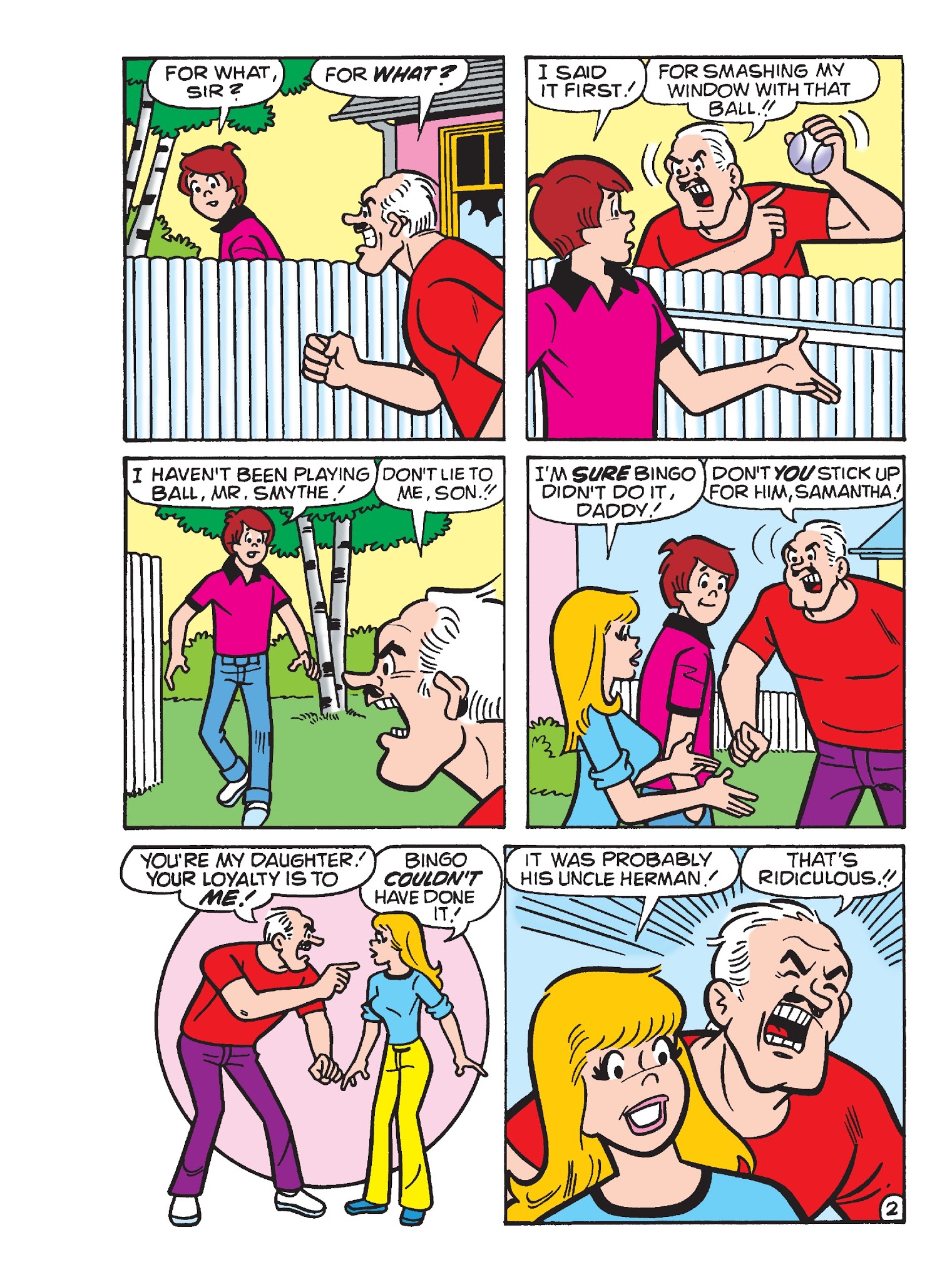 Read online Archie's Funhouse Double Digest comic -  Issue #28 - 126