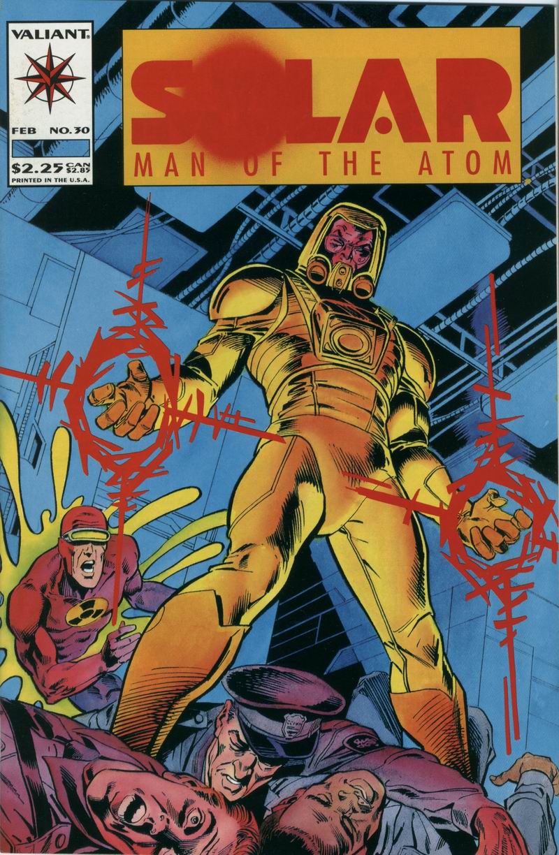 Read online Solar, Man of the Atom comic -  Issue #30 - 1