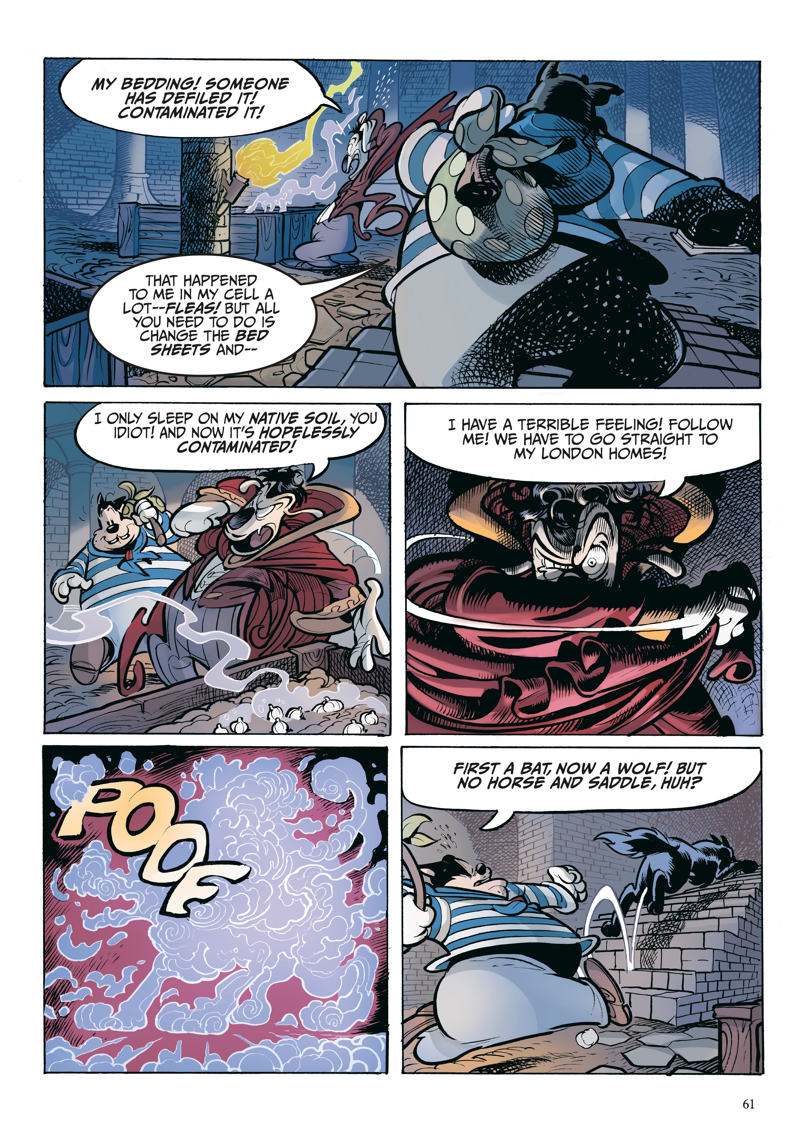 Read online Disney Dracula, Starring Mickey Mouse comic -  Issue # TPB - 61