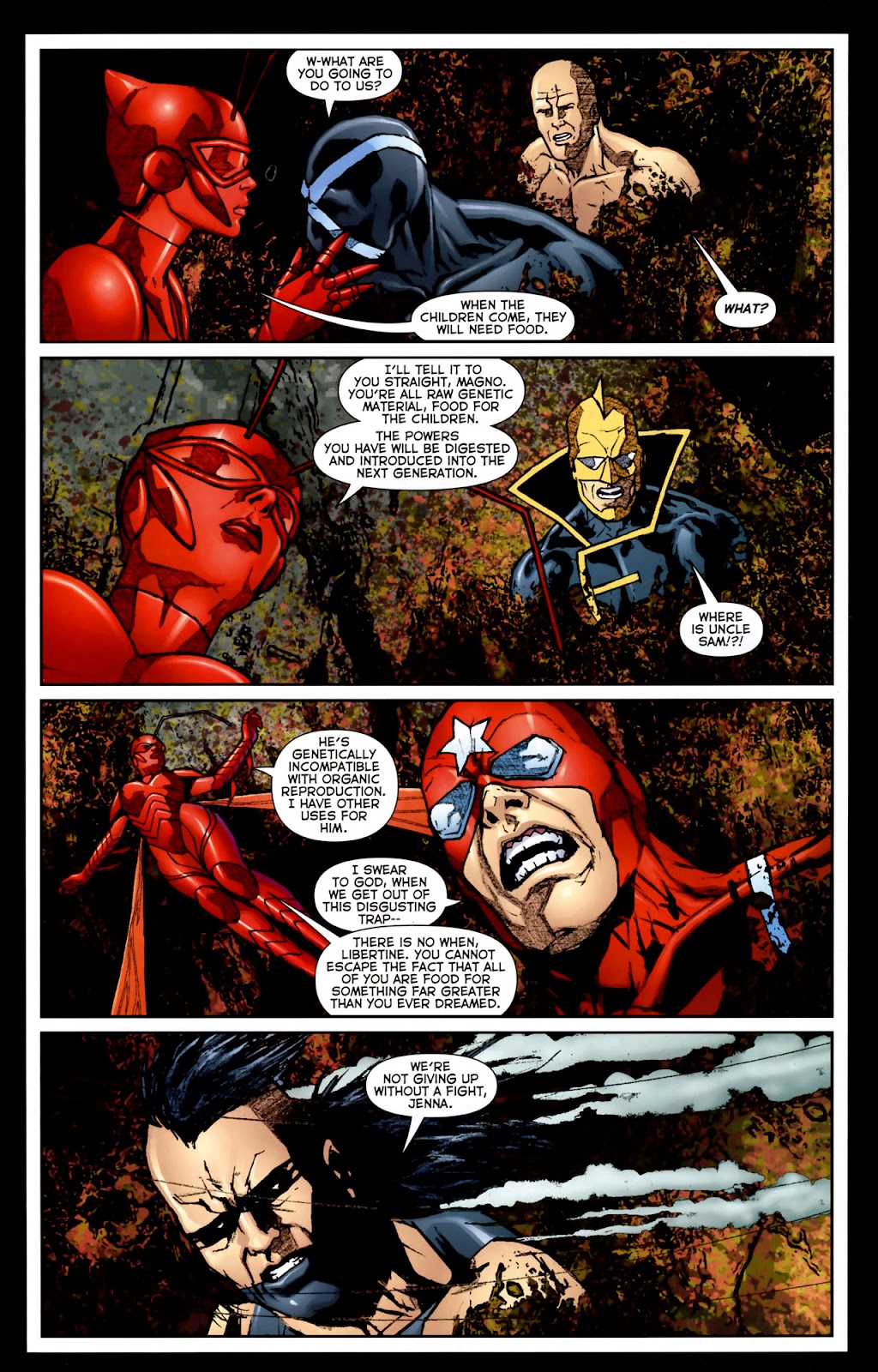 Uncle Sam and the Freedom Fighters (2007) issue 5 - Page 19