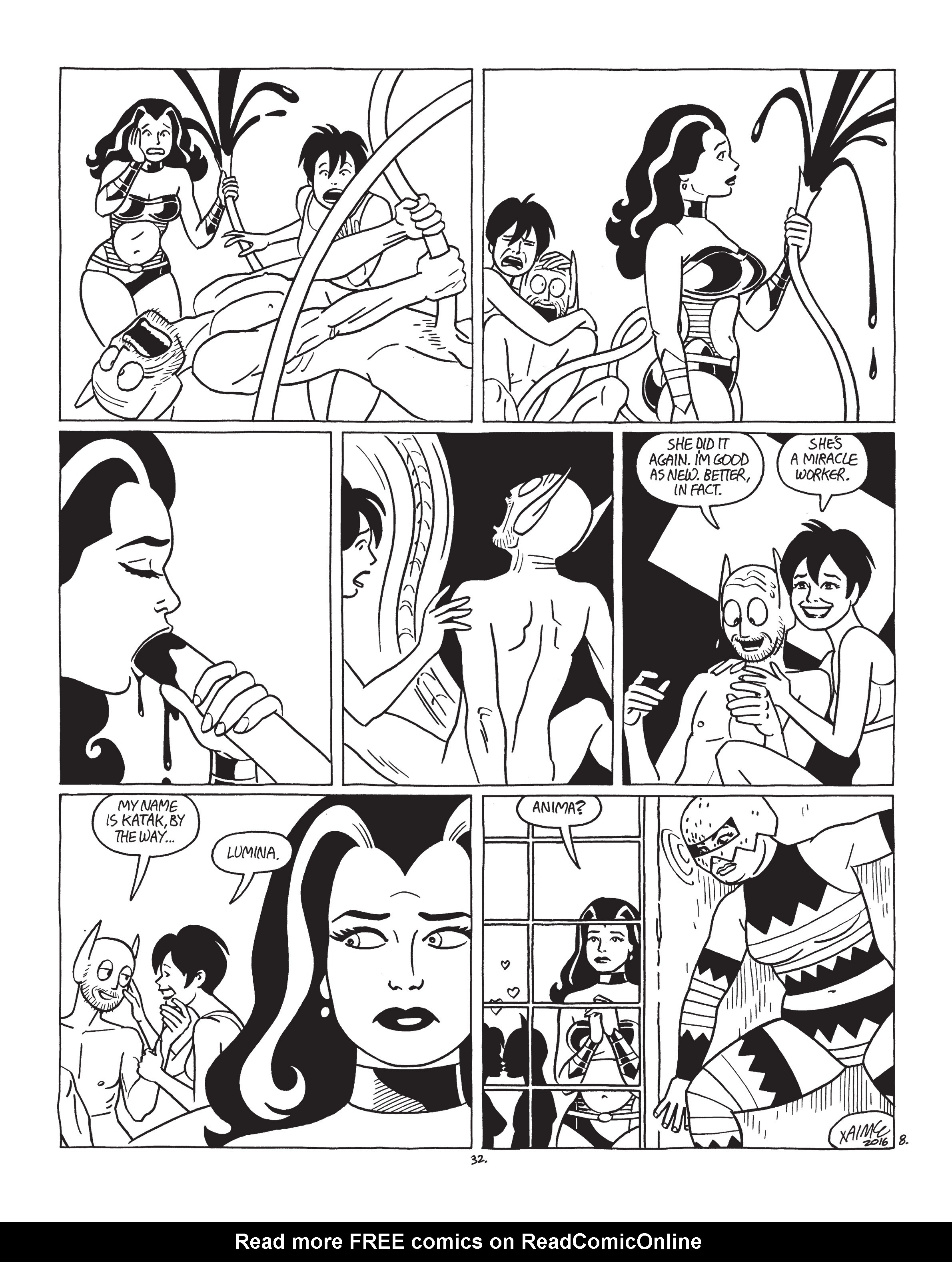 Read online Love and Rockets (2016) comic -  Issue #1 - 33