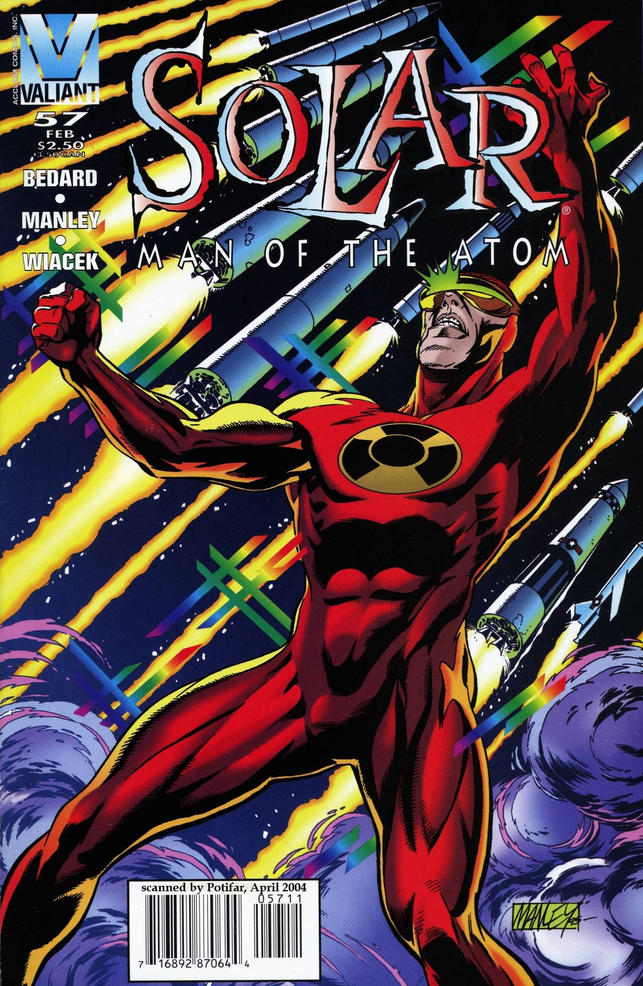 Read online Solar, Man of the Atom comic -  Issue #57 - 1