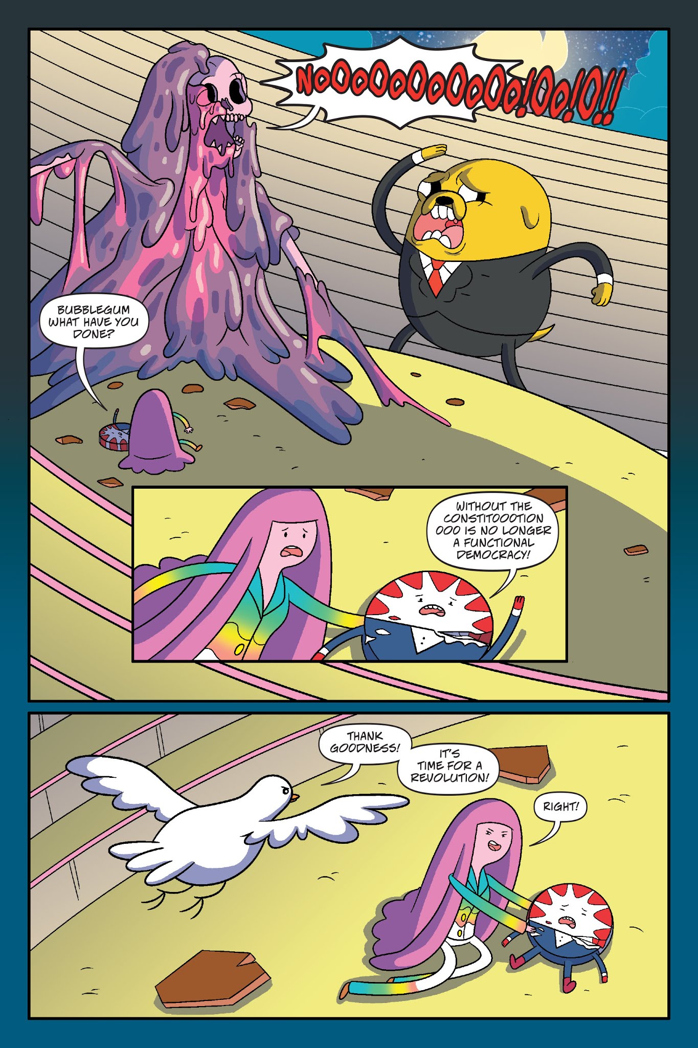 Read online Adventure Time: President Bubblegum comic -  Issue # TPB - 130