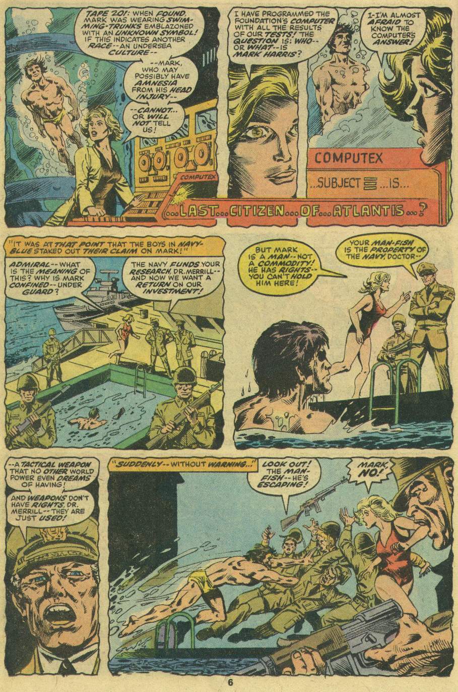 Read online Man from Atlantis comic -  Issue #1 - 7