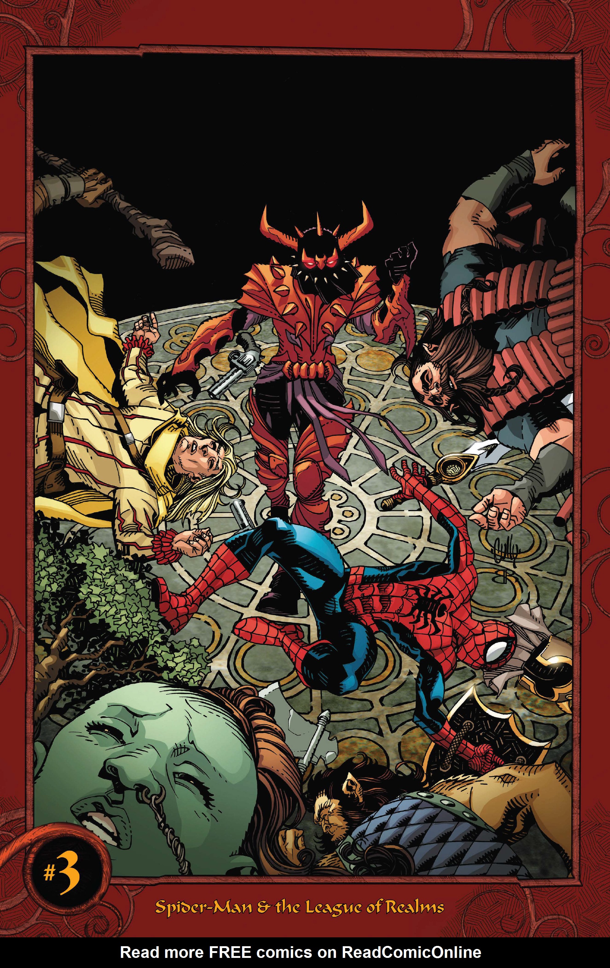 Read online War of the Realms: Spider-Man & the League of Realms comic -  Issue # _TPB - 46