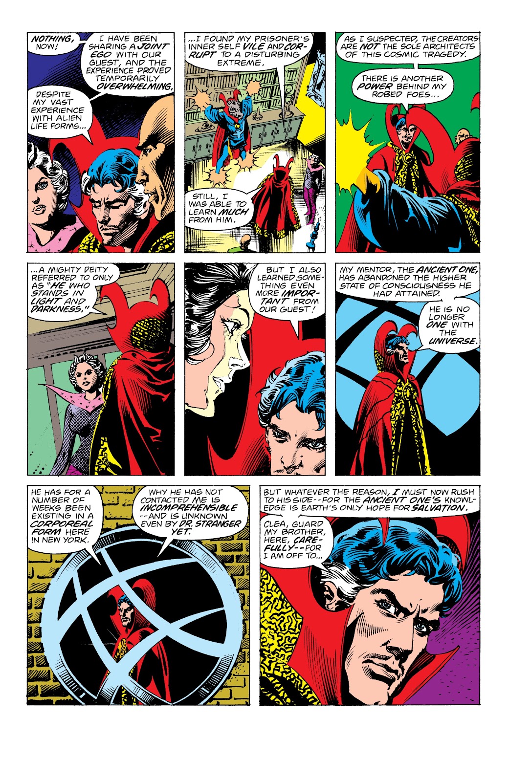 Doctor Strange Epic Collection: Infinity War issue Alone Against Eternity (Part 5) - Page 11