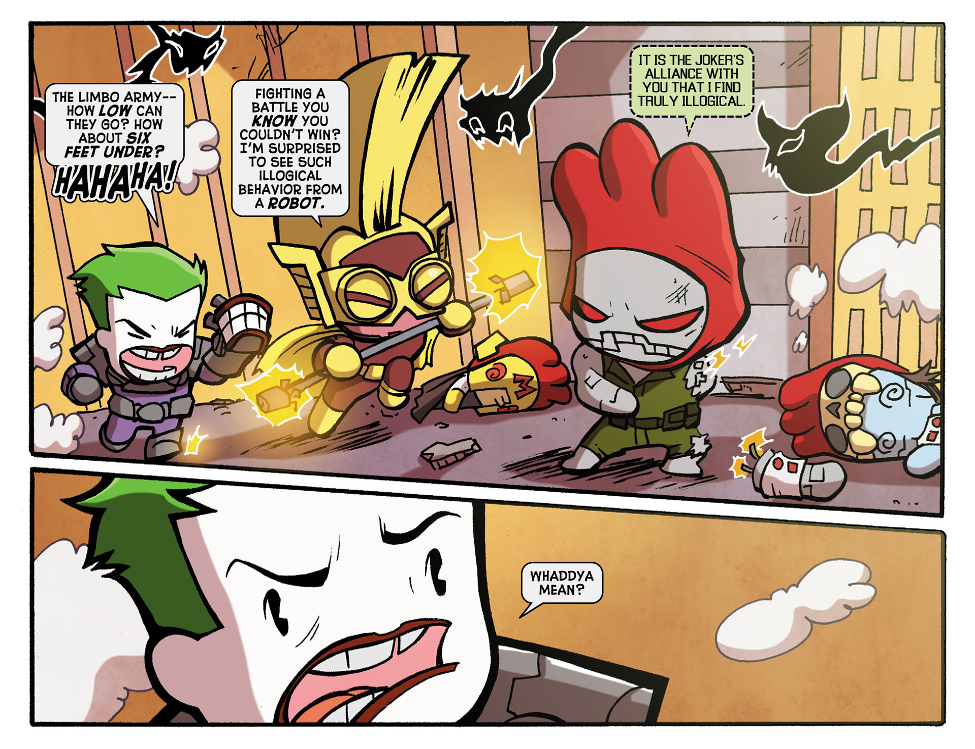 Read online Scribblenauts Unmasked: A Crisis of Imagination comic -  Issue #17 - 11