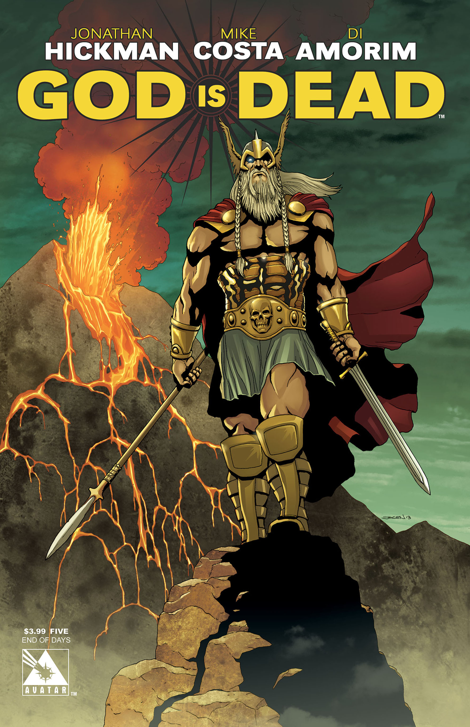 Read online God Is Dead comic -  Issue #5 - 2