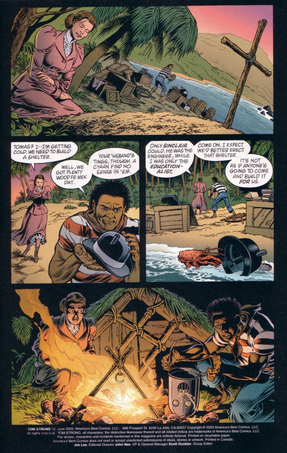Read online Tom Strong comic -  Issue #20 - 7