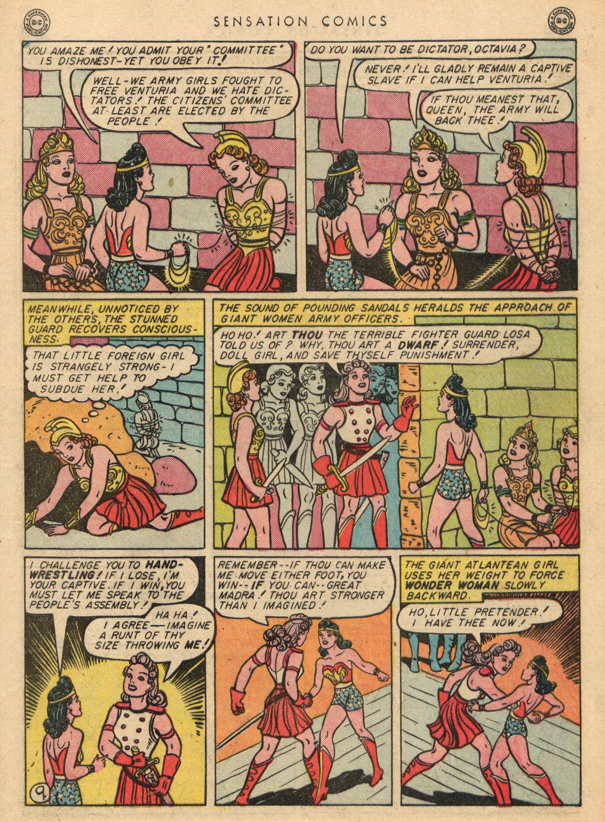 Read online Sensation (Mystery) Comics comic -  Issue #35 - 11