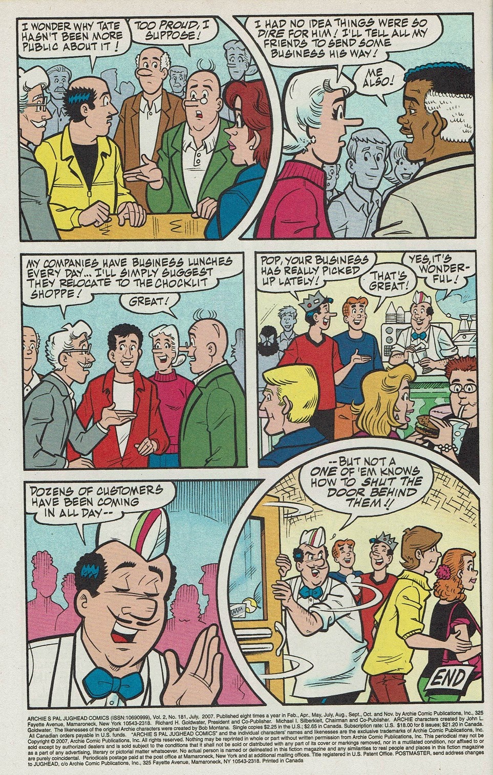 Archie's Pal Jughead Comics issue 181 - Page 40