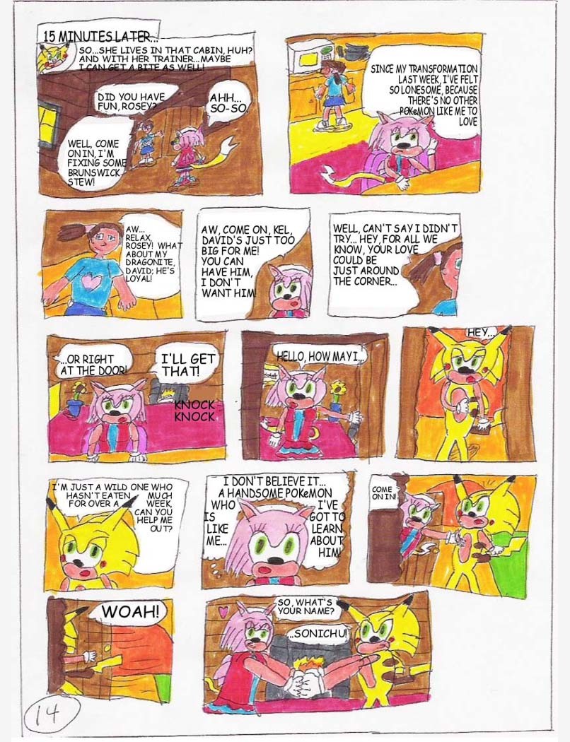 Read online Sonichu comic -  Issue #0 - 16