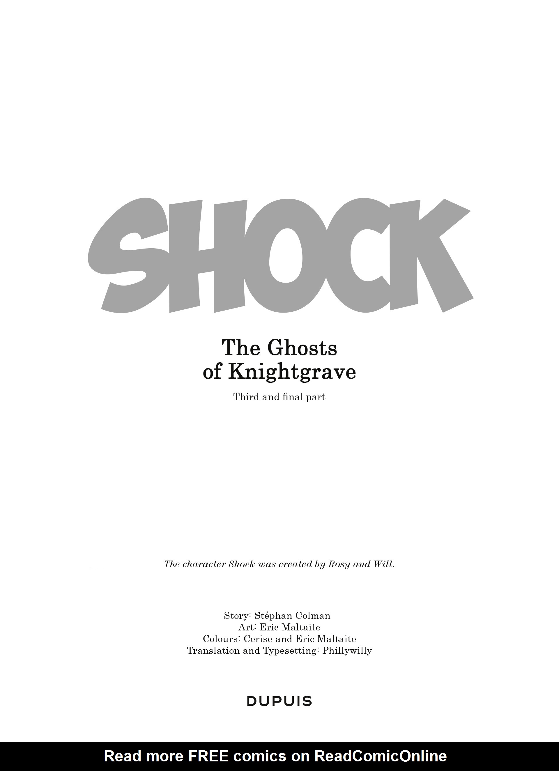 Read online Shock: The Ghosts of Knightgrave comic -  Issue # TPB 3 - 3